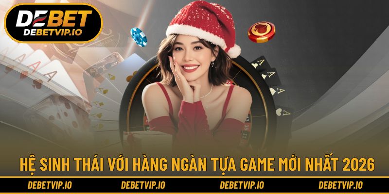 Hệ sinh thái với hàng ngàn tựa game mới nhất 2026 tại DEBET