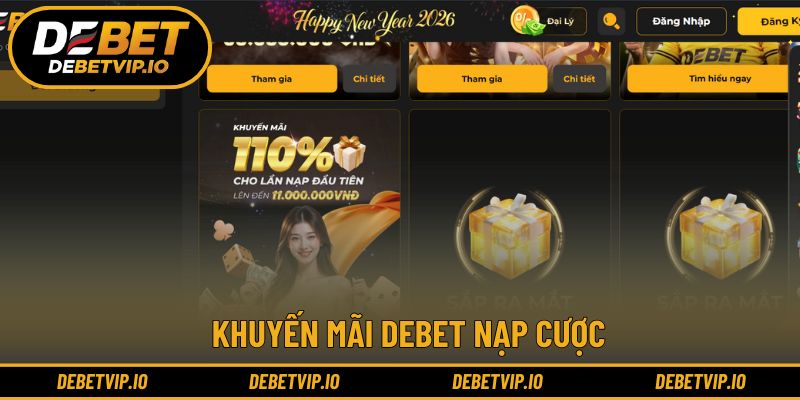 Khuyến mãi Debet nạp cược