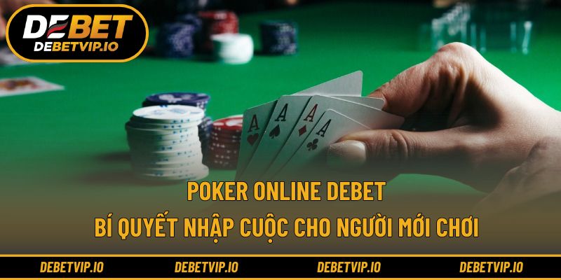 Poker online Debet